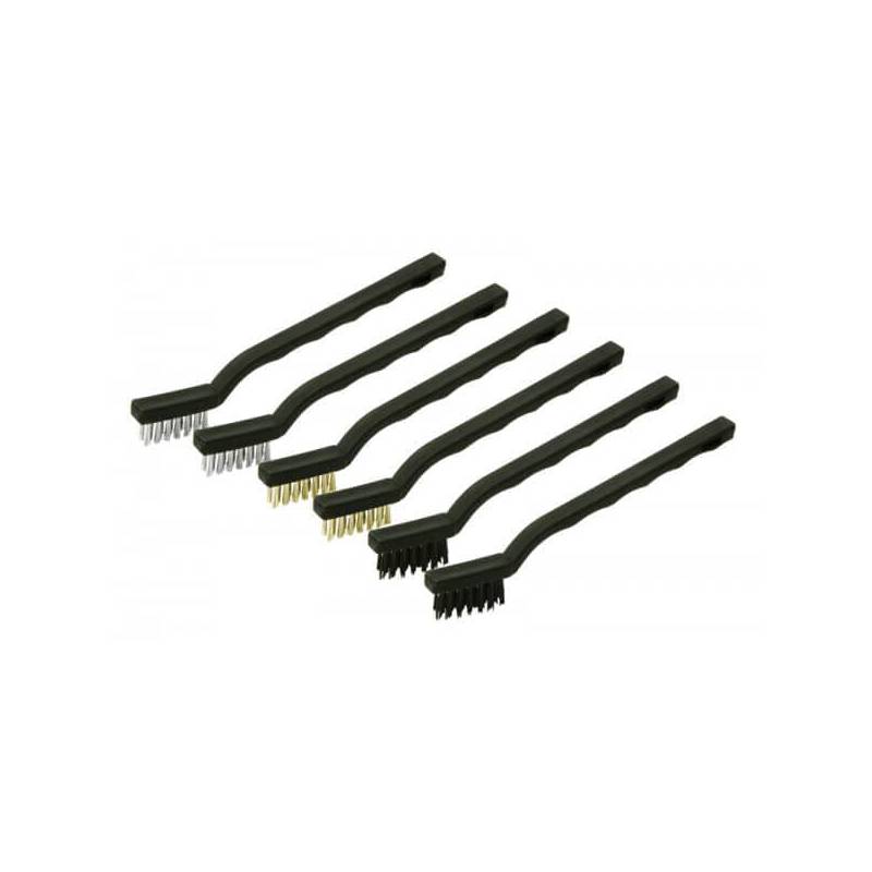 6pc Mini Wire Brush Set