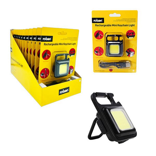Rolson Mini Light with karabiner (rechargeable)