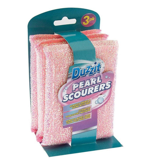 Duzzit Pearl Scourers 3pk