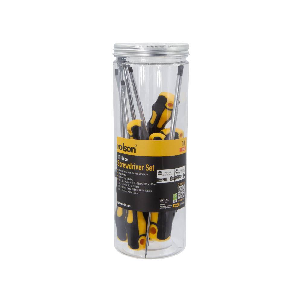 10 Piece Screwdriver Set
