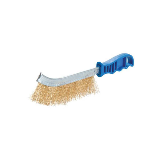 Crimped Wire Brush set Brass
