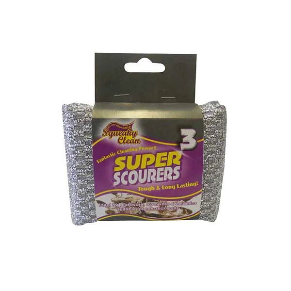 Super Scouring Pads 3pk